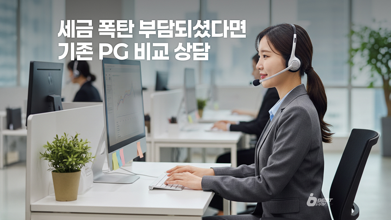기존 PG 문제 발생 시 전환 상담